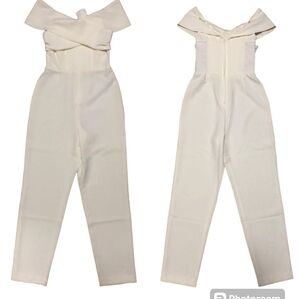Cream Jumpsuit for Women H&M